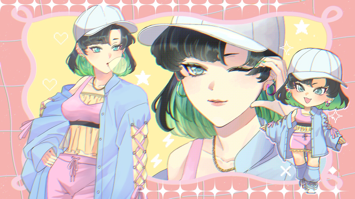 商用OK！柔らかな色彩と繊細な線のイラスト描きます SNS、サムネ、メンシプ特典、グッズ用など幅広くお受けします イメージ10