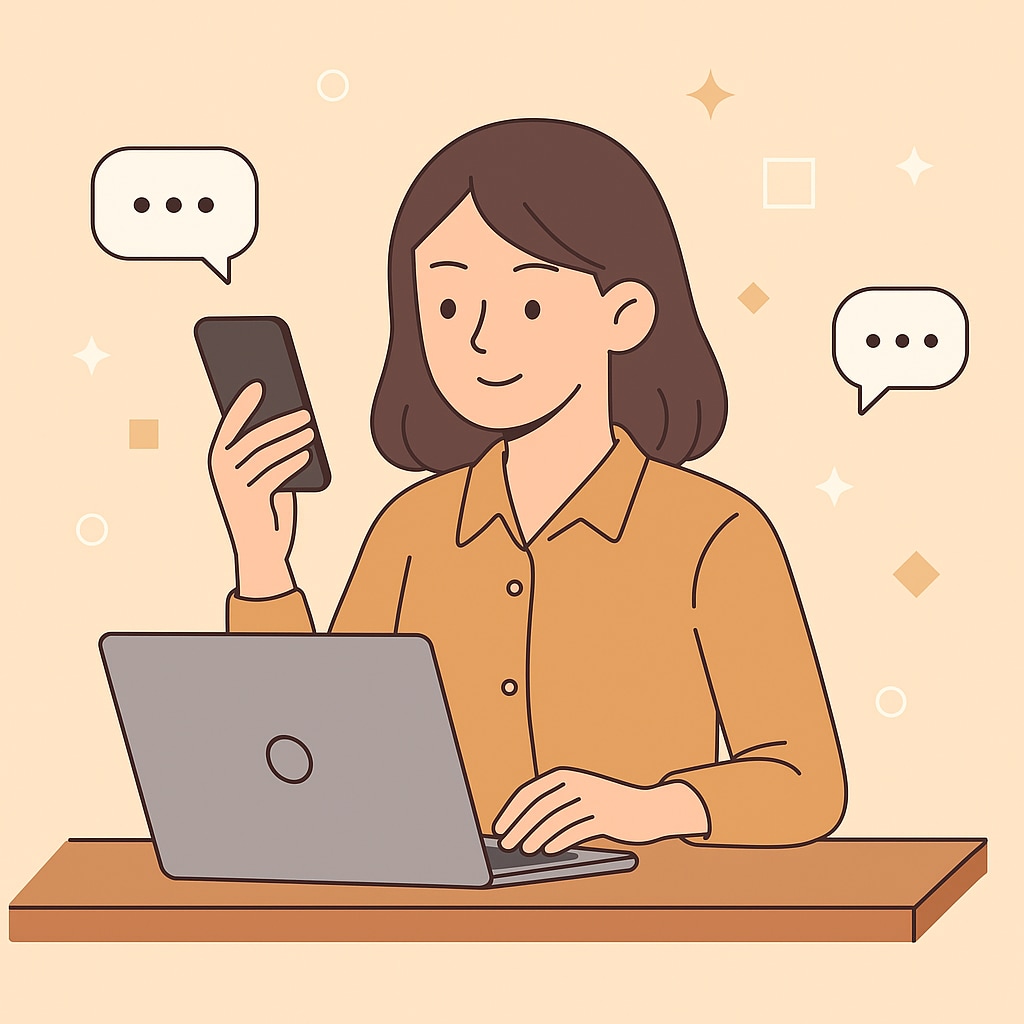 時間制チャット占い◆対応力UPのための添削します 現役占い師が、実践形式であなたの「伝え方」を徹底添削します。 イメージ3