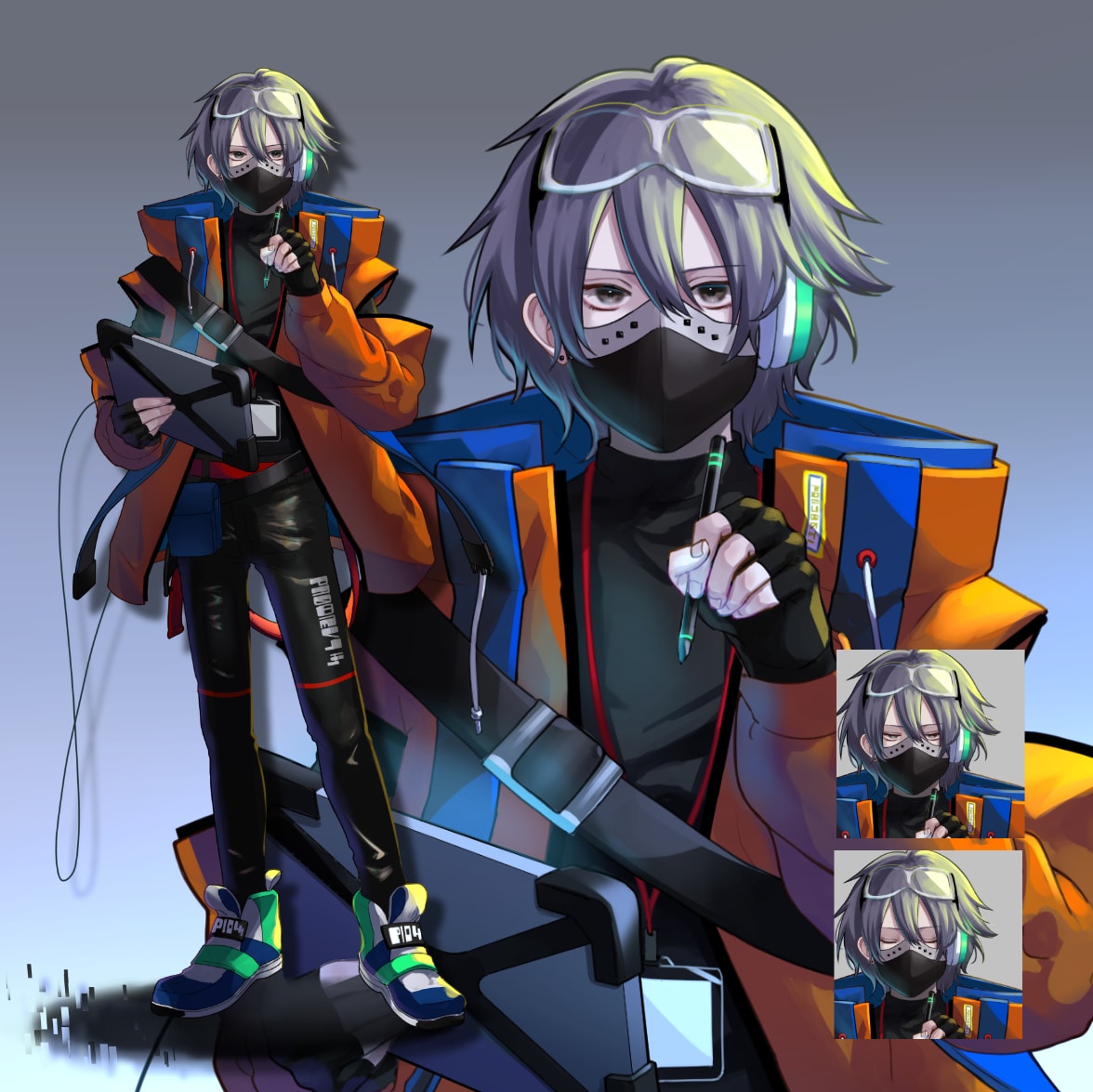 配信、TRPG、ゲーム用に！立ち絵制作いたします イメージに寄り添い、大切に描きます イメージ2