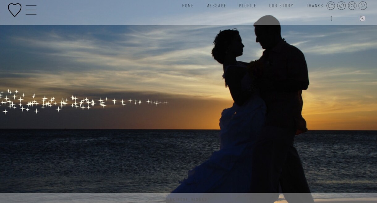 激安！お洒落な結婚式プロフィールムービー制作します 最短1〜2日でご用意致します。お気軽にご相談ください！ イメージ2