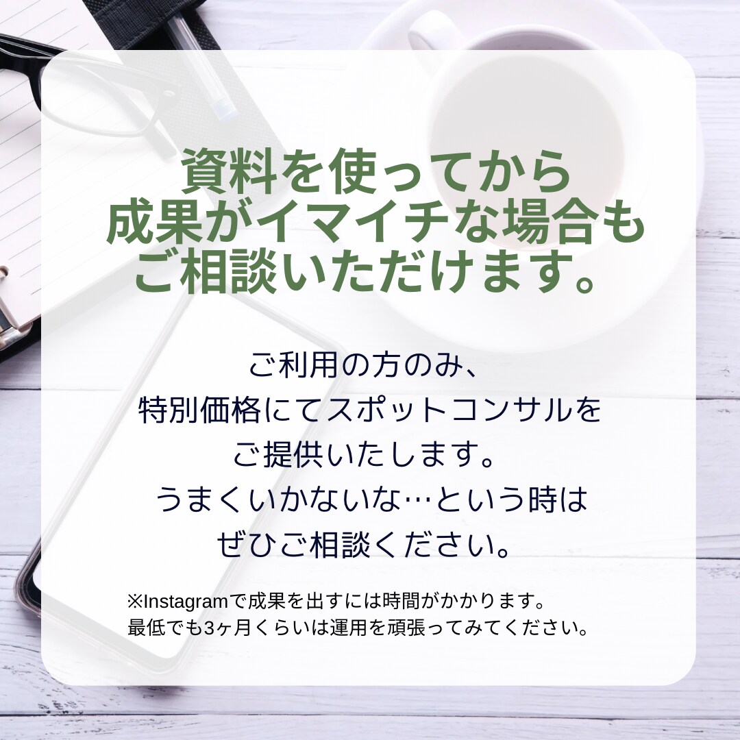 集客できるインスタ攻略BOOKをお作りします 〝あなただけの〟インスタアカウント最適化資料を作ります。 イメージ7