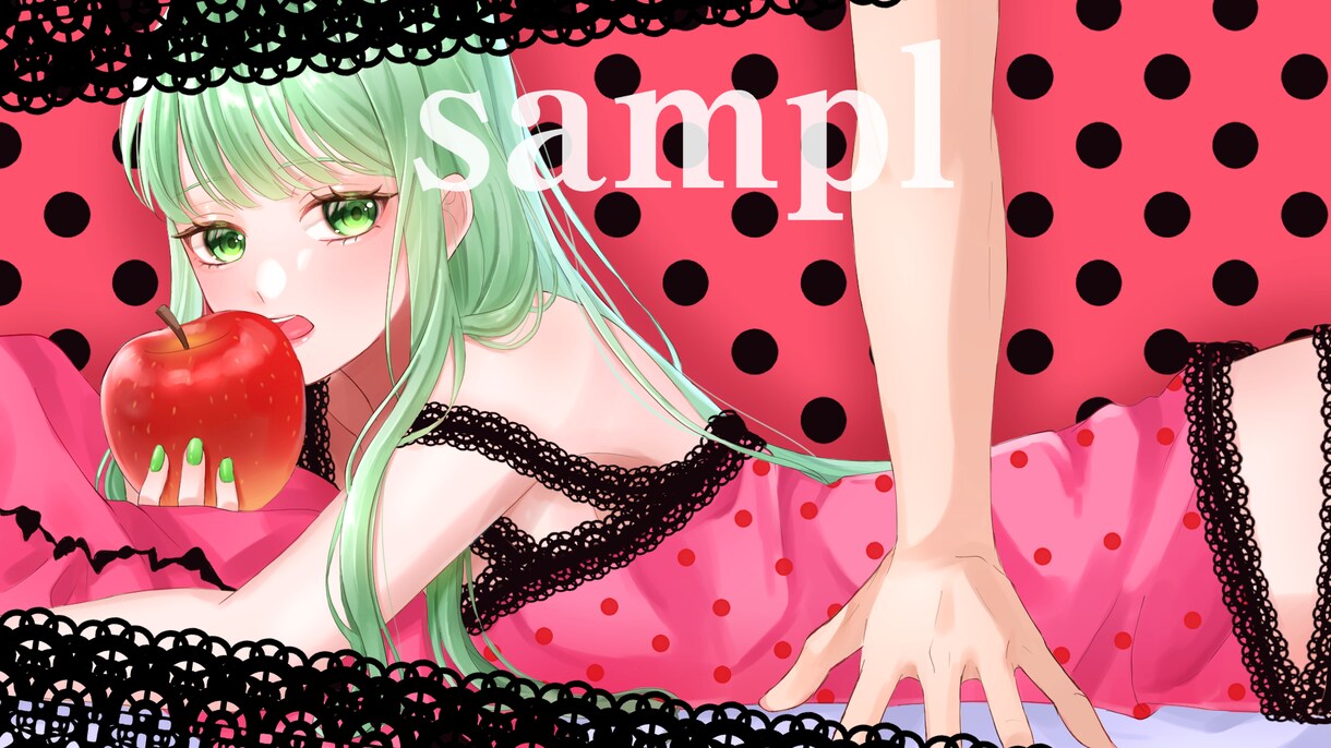 歌ってみた動画のイラストを制作します サムネイルイラストやmv用の差分イラスト制作 イメージ8