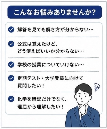 現役名大生が高校化学のわからない問題を解説します 化学が苦手な方にも分かりやすく解説します！ イメージ2