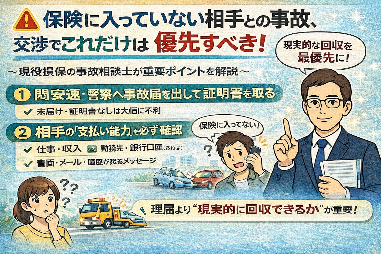 交通事故に関する不安・疑問を解消します 現役損保の事故相談士（実務経験14年）が分かりやすくサポート イメージ9