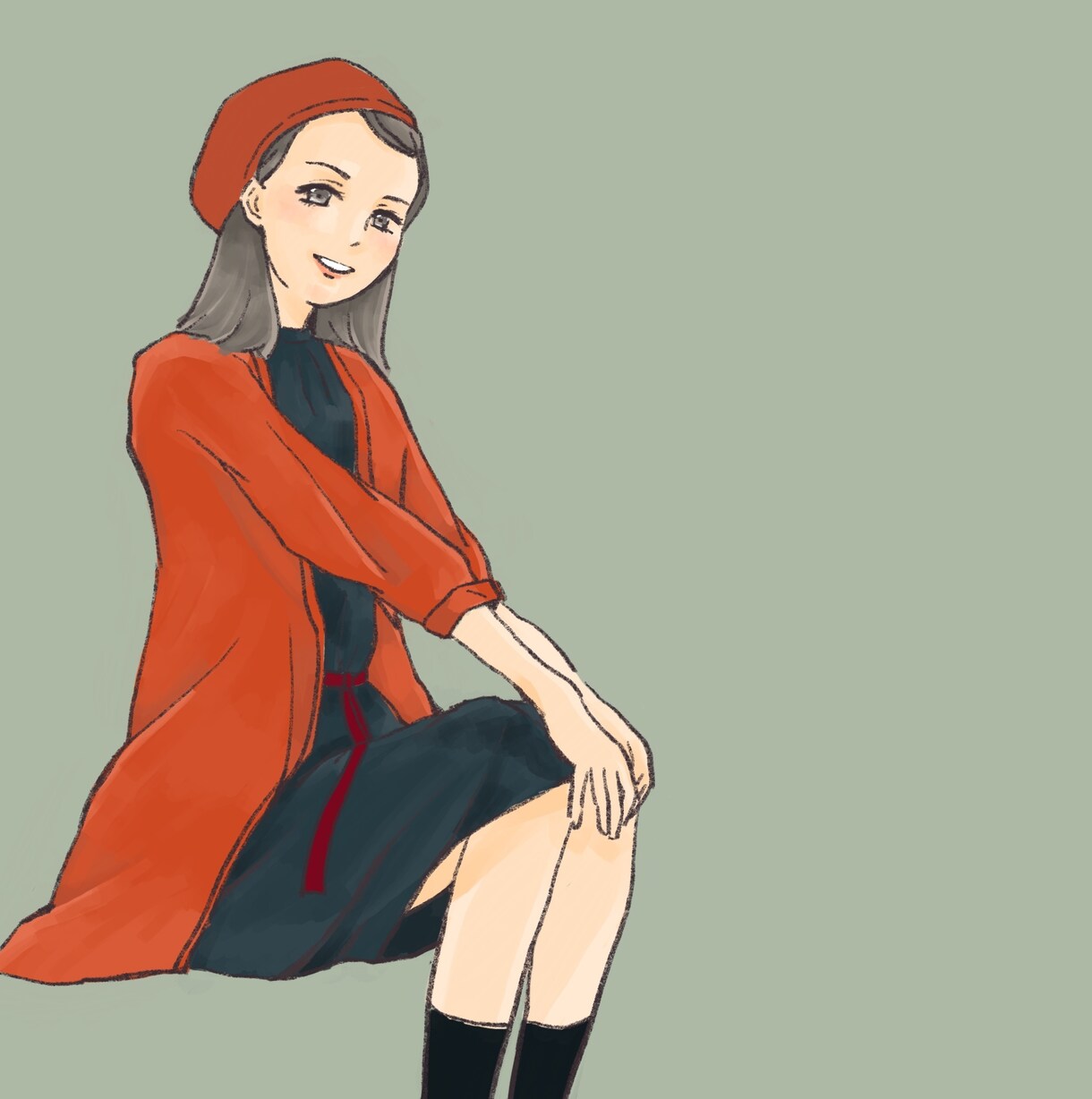 最短即日！お洒落なイラスト描きます 似顔絵やペットとのツーショットなども◎ イメージ2