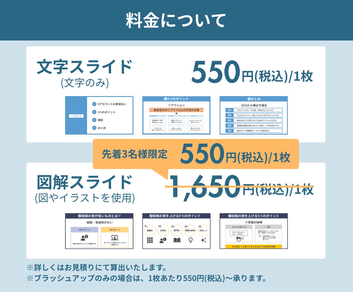 スライド作成承ります わかりやすく伝わるスライドを一緒に作り上げていきます！ イメージ4