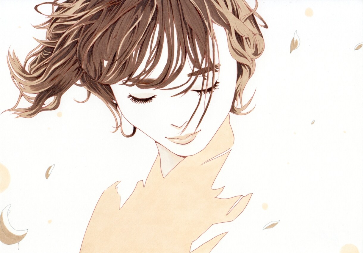 A5サイズのイラスト販売します 制作してきたA5サイズのイラストを額装して販売いたします。 イメージ1