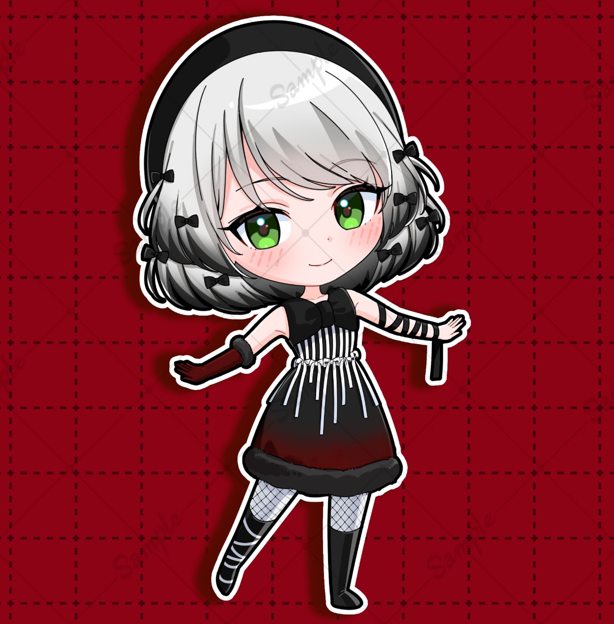 ちびキャライラスト作成します SNSのアイコンやグッズ制作などにおすすめ イメージ1