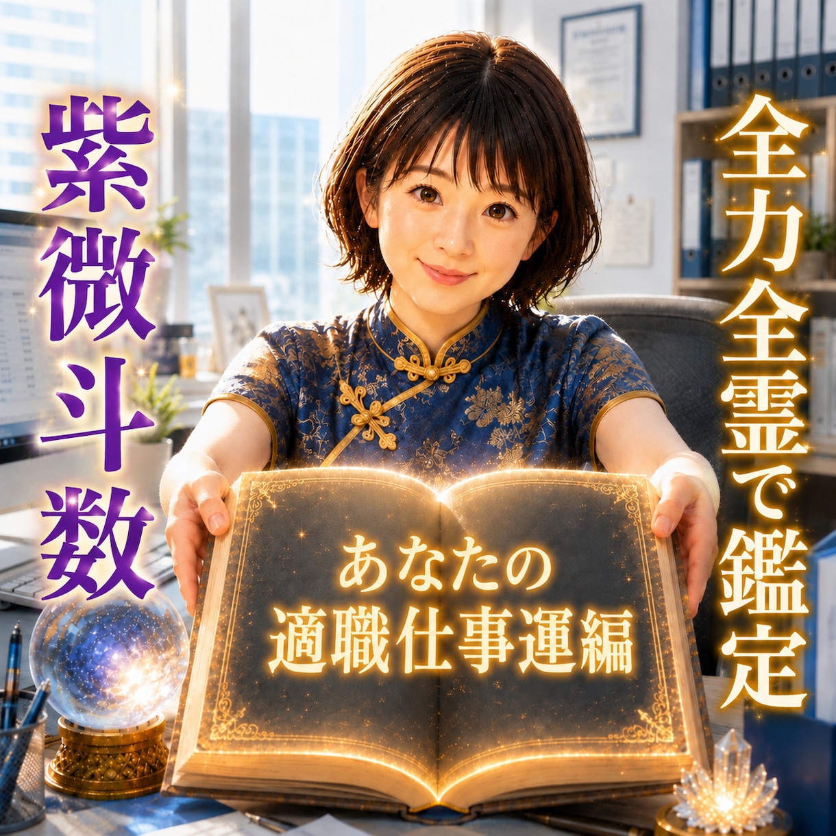 紫微斗数♥️天職・適職・転職時期を鑑定します ✨ 仕事の宿命を鑑定し、カウンセリングで違和感を解消✨ イメージ1