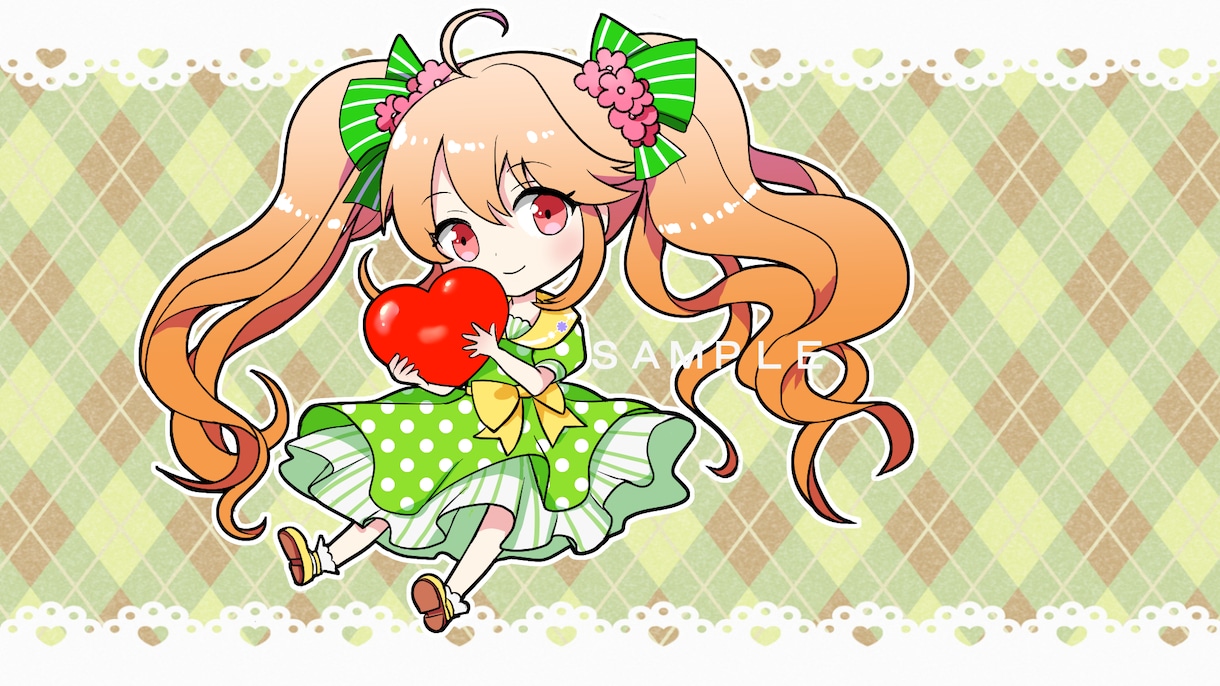 萌えイラスト承ります 可愛い絵であなたのヘッダー、アイコン、動画、立ち絵等描きます イメージ6