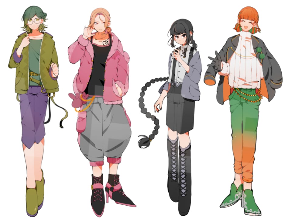立ち絵制作します ゲーム、VTuber、TRPGの立ち絵制作します！ イメージ9