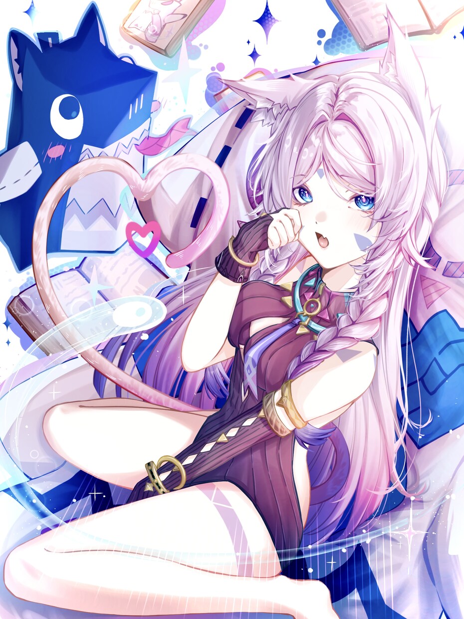 Vtuberやゲームキャラクターを主に描いてます イラスト制作は睡眠と同じぐらい大好きです！！ イメージ1