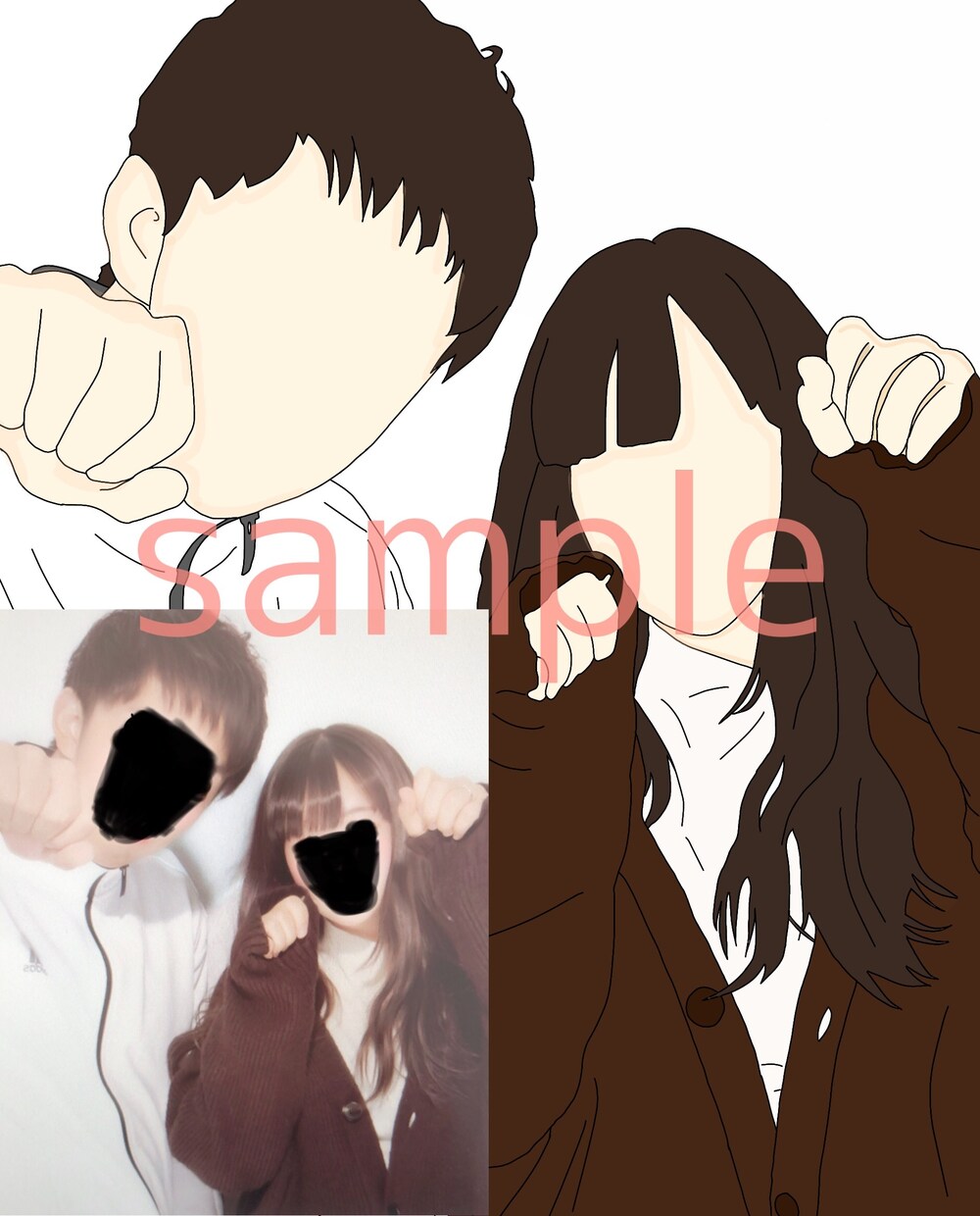 SNS専用のアイコン作ります 写真がイラスト風になるアイコンを作ります！ イメージ2