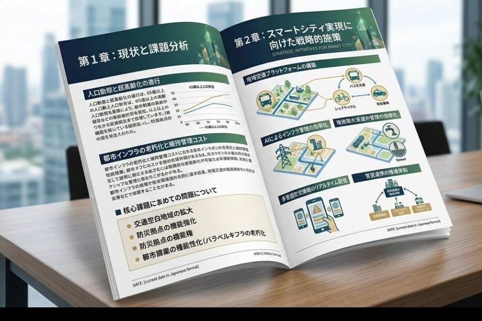 自治体提案書作成システムを提供しします 工数のかかる提案書作成を効率化します イメージ1