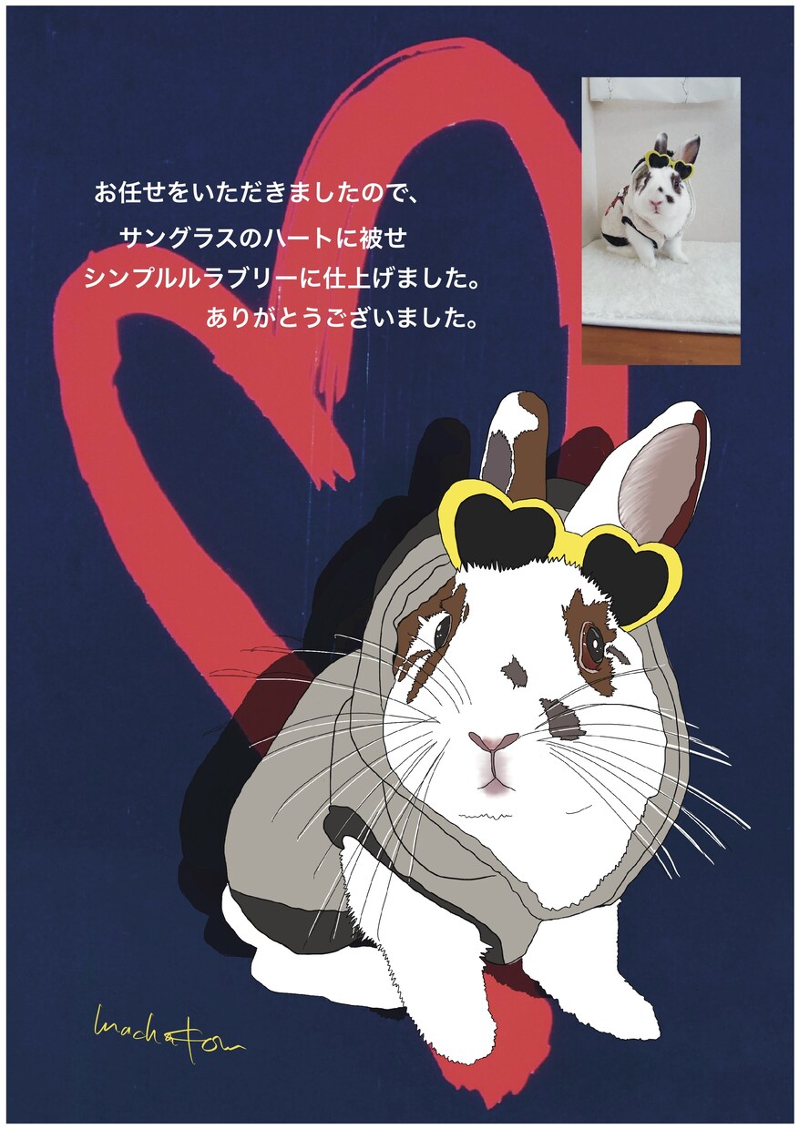 他にはちょっとないアートにします ワタシは似顔絵作家ではありません。ちょっと作れるだけの人です イメージ7