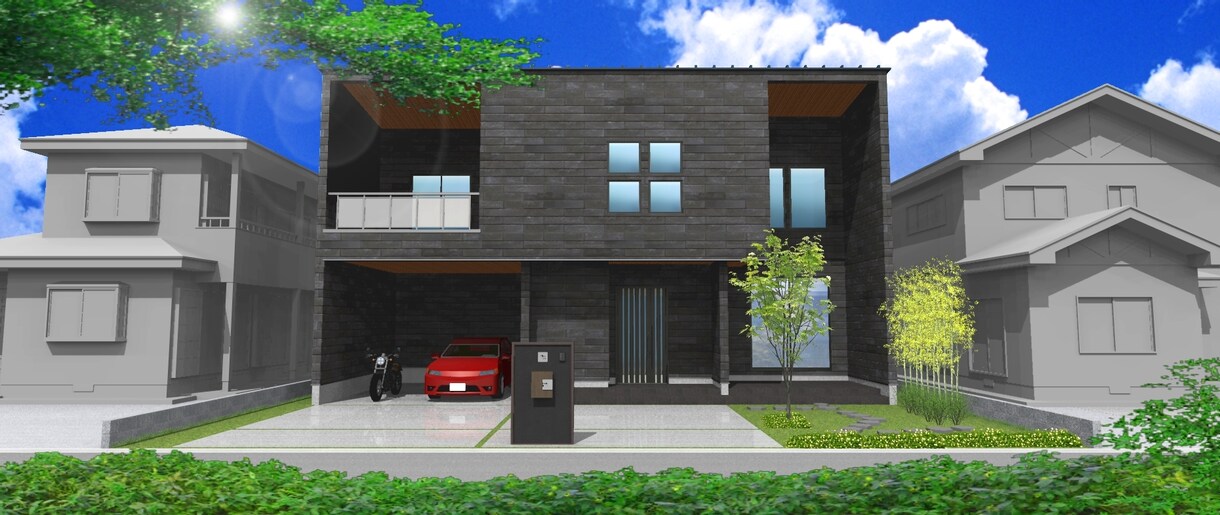 住宅のプラン検討中の方！完成イメージを３D化します 超美麗パース！CAD図面がなくても写真、PDFでも可能です！ イメージ7