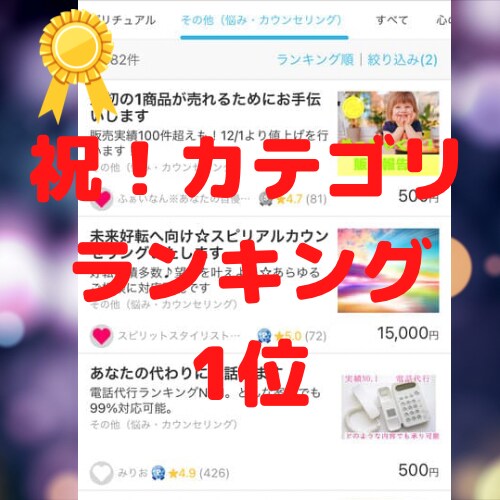最初の1商品が売れるためにお手伝いします 販売実績100件超のココナラマーケティング入門編！ イメージ1