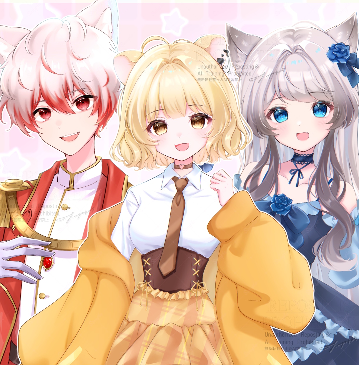 Vtuber様のパーツ分け立ち絵イラストを描きます パーツ分け費用込み！丁寧なお取引☆ イメージ1