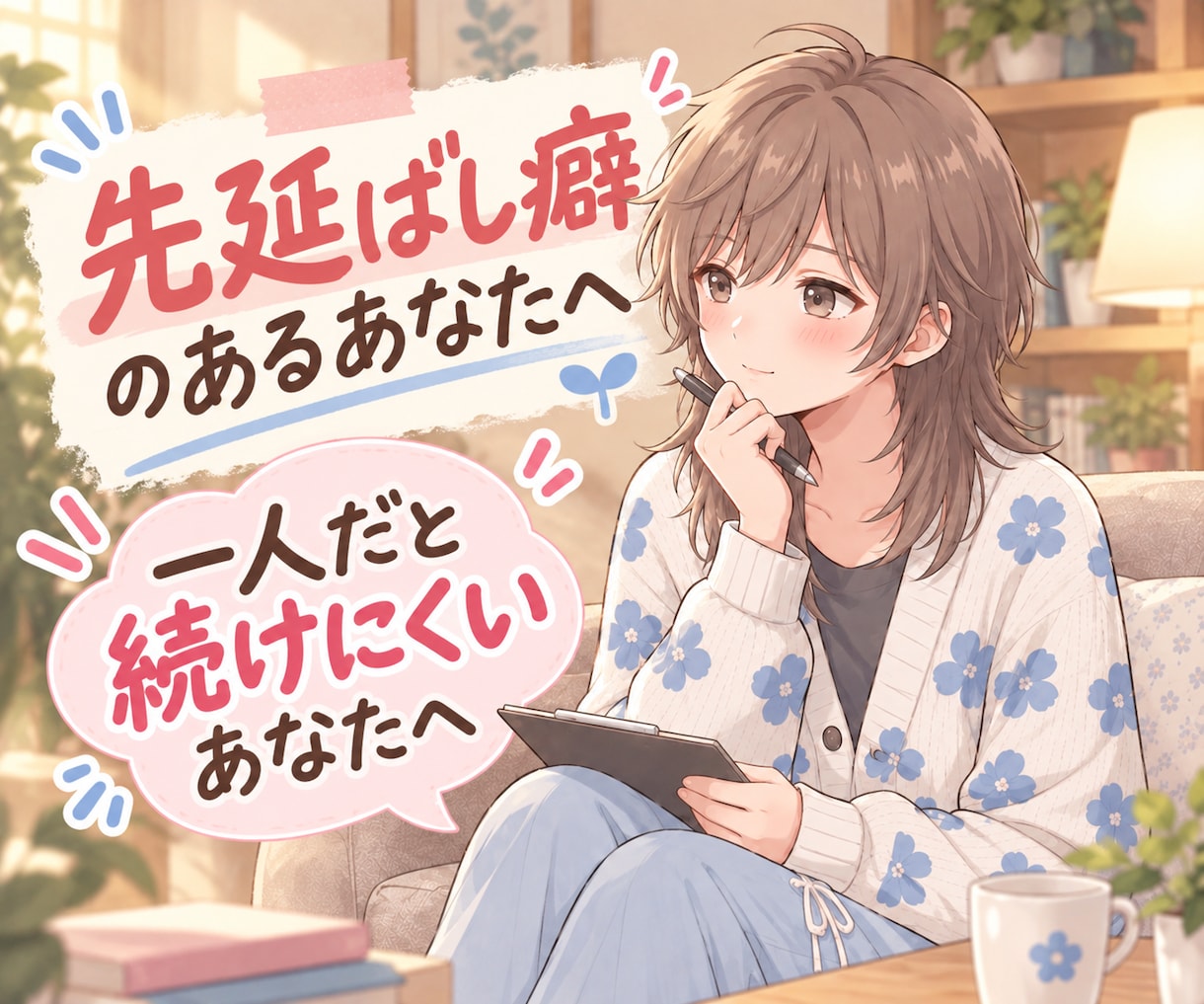先延ばしに悩むあなたへ￤一緒に計画＆進捗確認します 勉強・仕事・家事のスケジュール作りをお手伝いします イメージ1