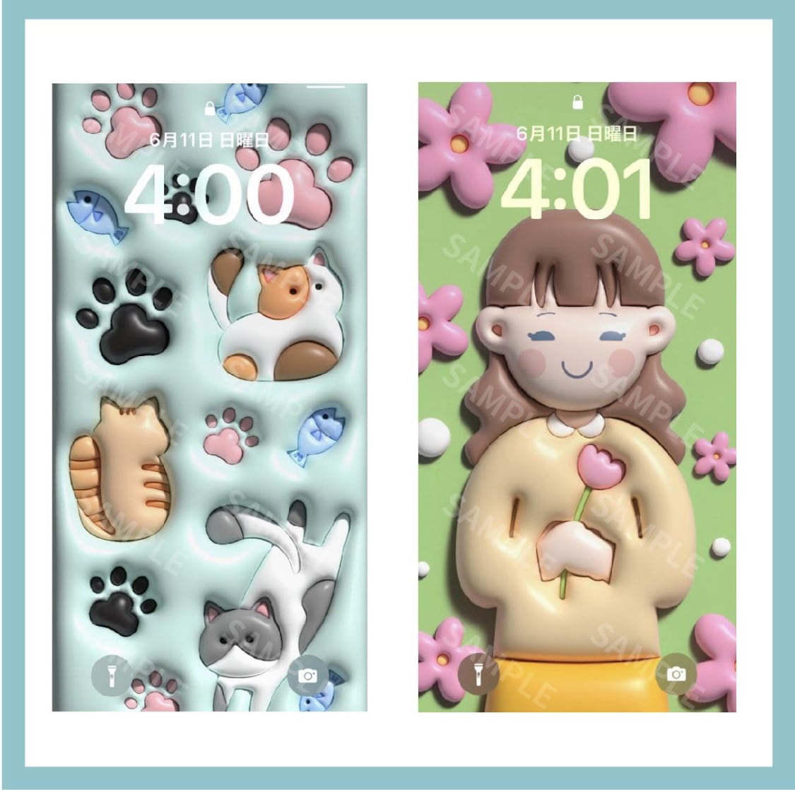 もちかわ！ぷっくり3D風イラストアイコン作成します ユニークなアイコンでオリジナリティを表現しませんか？ イメージ5