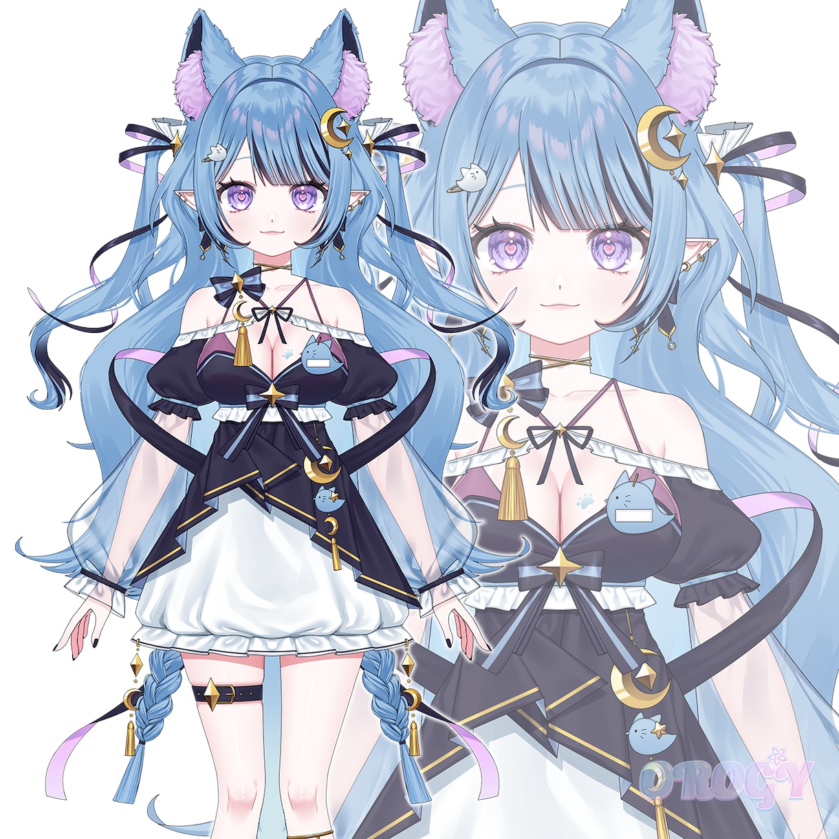 Vtuber / 老若男女 /高クオリティ制作ます 高クオリティのVtuberイラストを制作いたします。 イメージ2