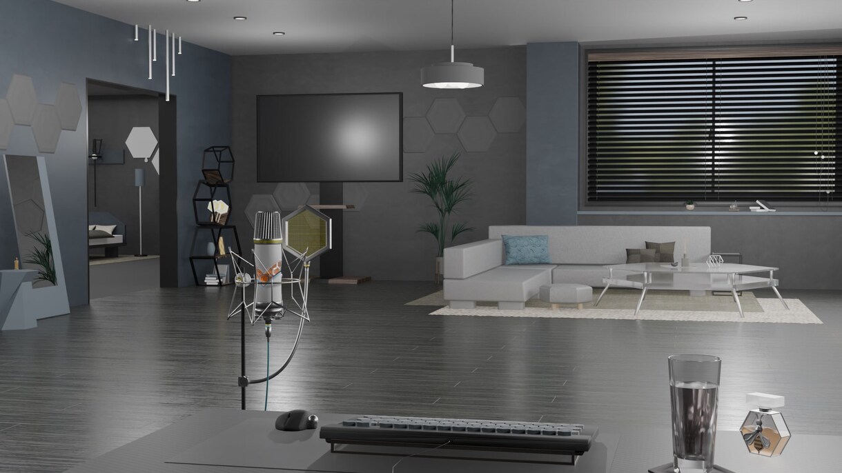 あなただけの3D部屋をつくります オリジナルの3D部屋で配信をより高クオリティに！ イメージ4