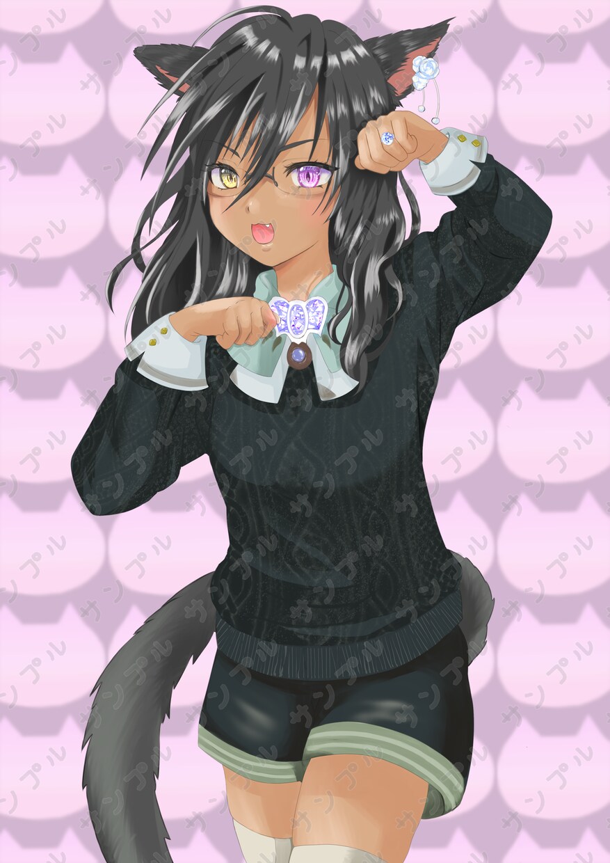 可愛いイラスト描きます 可愛い一枚絵、立ち絵や配信サムネイル描きます⭐︎商用利用◎ イメージ7