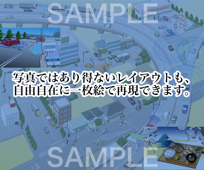 目を引くイラストを、用途に合わせて制作いたします 背景・キャラクター・カラー・モノクロなんでもご相談ください イメージ3