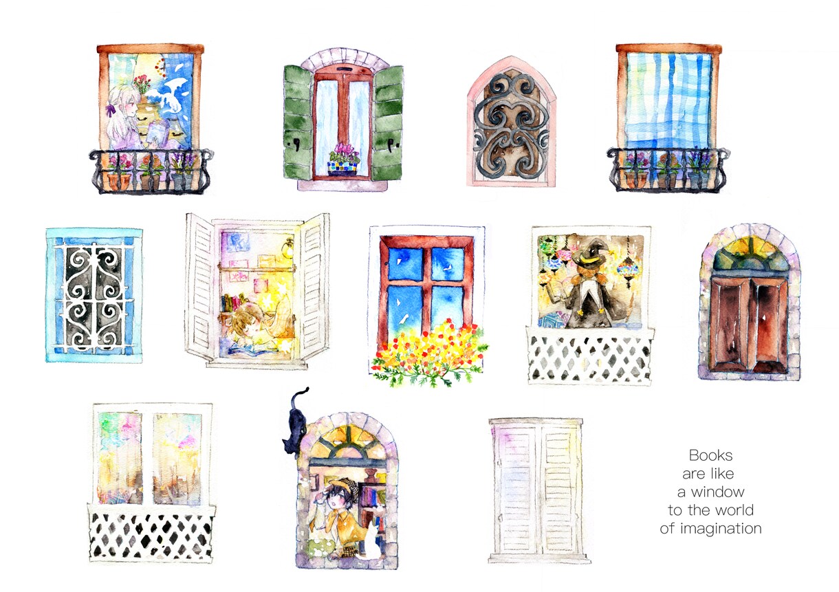 透明水彩で雰囲気のある一枚絵を作成します 書籍の装画、CD ジャケット、配信用サムネ、歌ってみた等 イメージ3