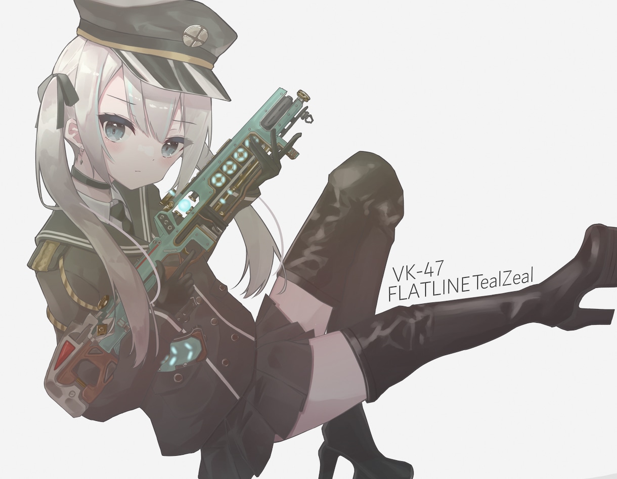 女の子イラスト描きます 落ち着いた雰囲気のあるイラストを作成します イメージ2