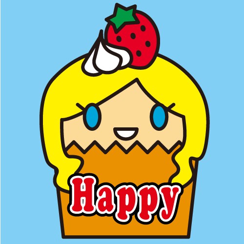 SNS用アイコン描きます スイーツ女子★カップケーキ風味　アイコンはいかがですか？ イメージ2