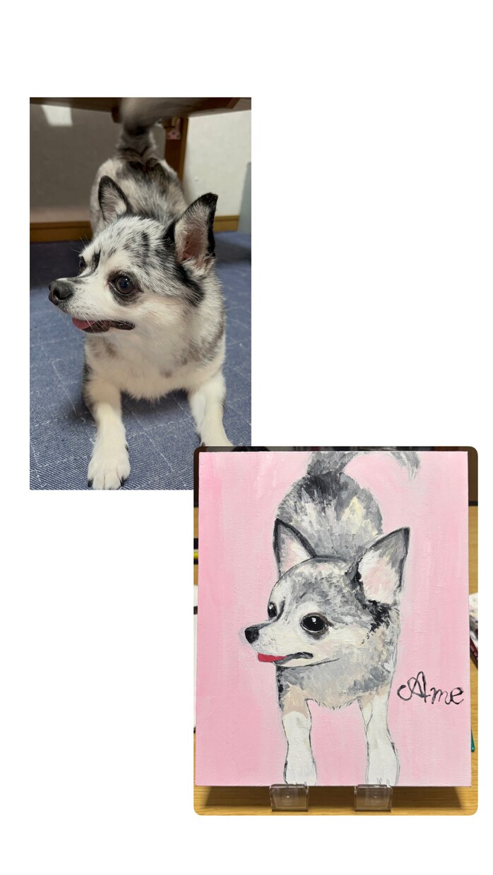 世界で1つだけのペット肖像画描きます ペットの可愛らしさをアートで表現するオーダーメイド作品です！ イメージ4