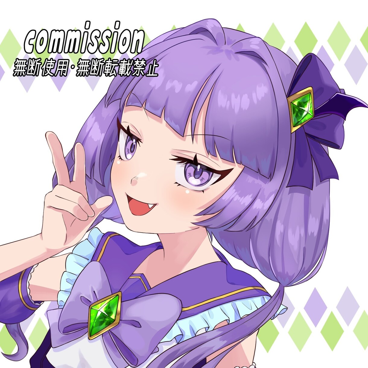 ポップでかわいいアイコン描きます かわいい女の子やミニキャラが得意です！男性キャラも対応可！ イメージ1