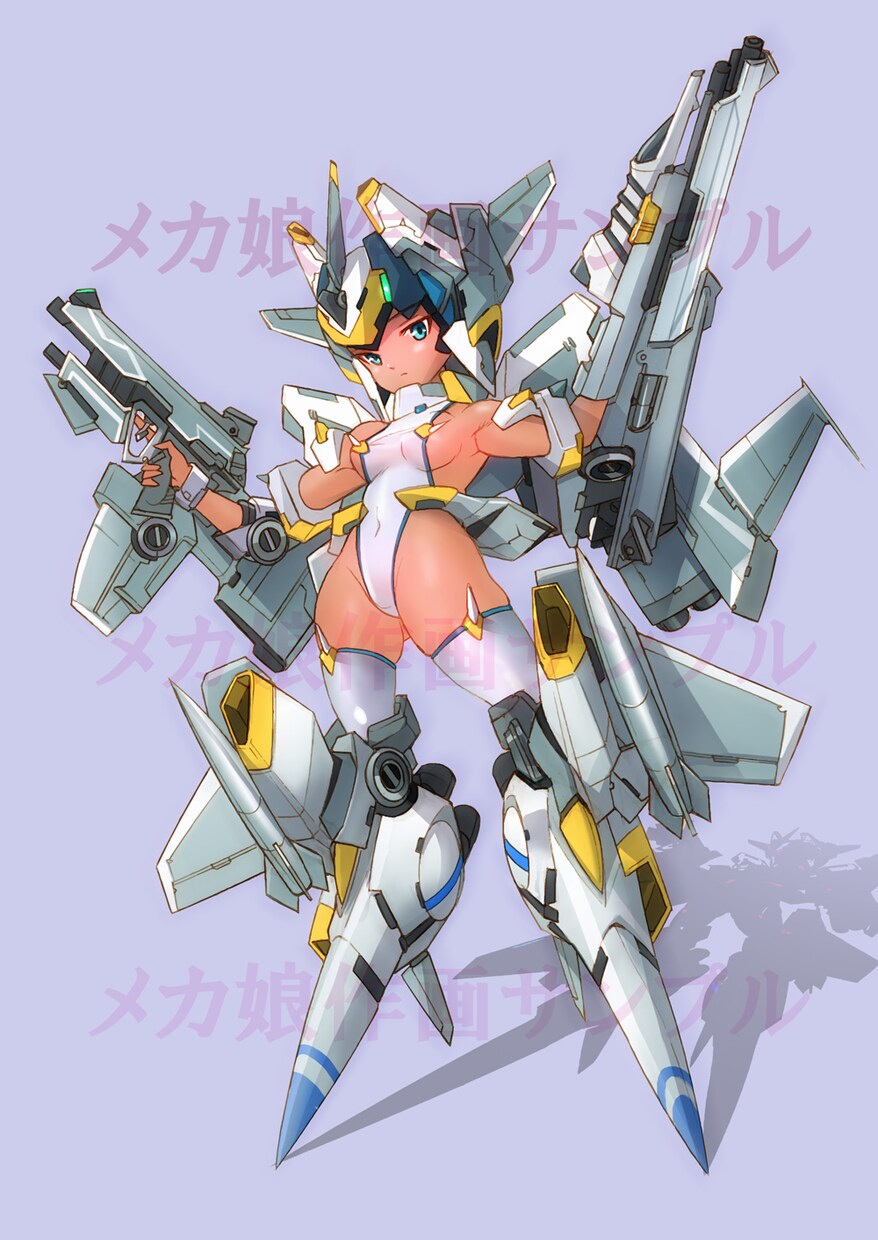 格安で可愛いメカ娘を描きます あなただけの可愛いメカ娘いかがですか？ イメージ3
