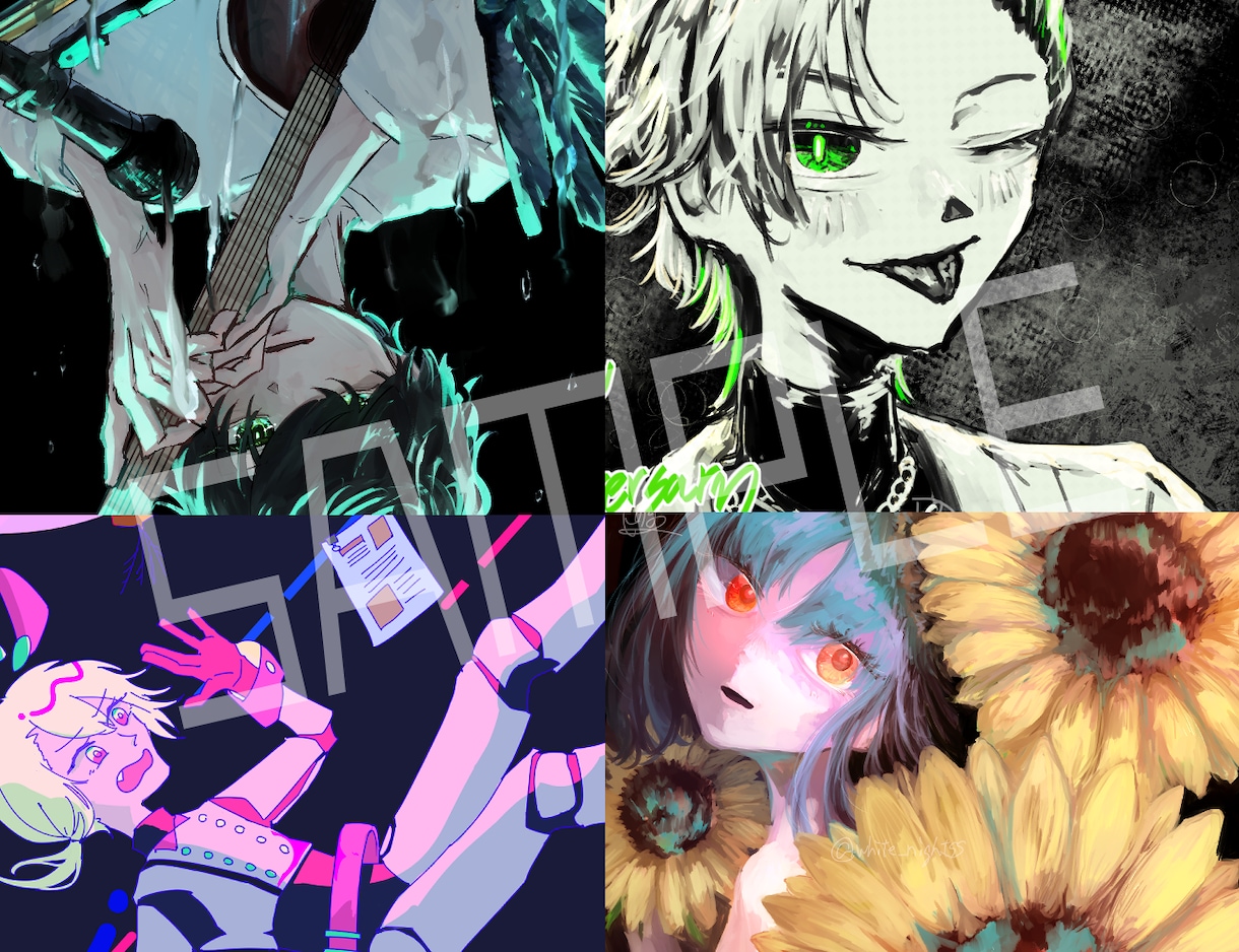 色んなイラスト描きます 実績募集中…！先着4～5名様イラスト描かせてください！ イメージ4