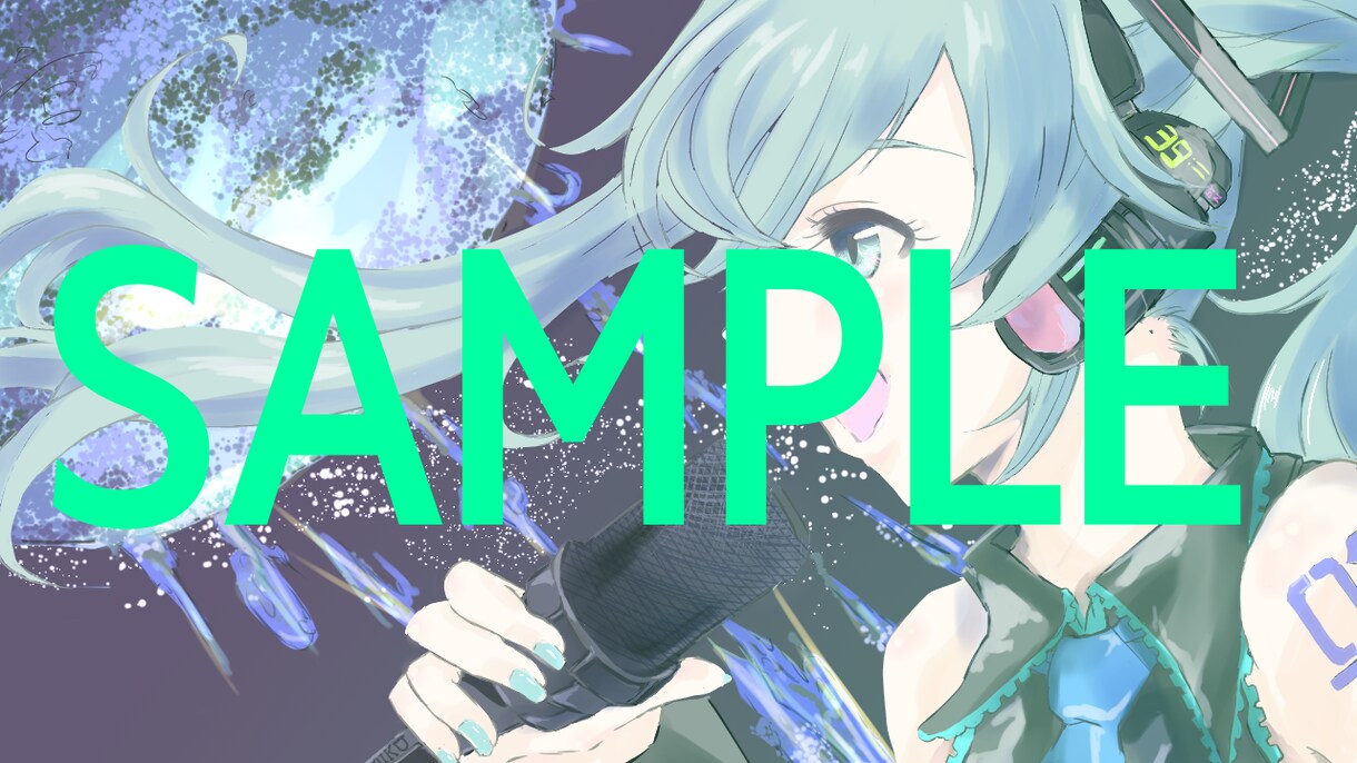 SNSヘッダー　サムネイル　イラスト作成します ご希望のシチュエーションで作成迅速かつ格安で対応 イメージ4
