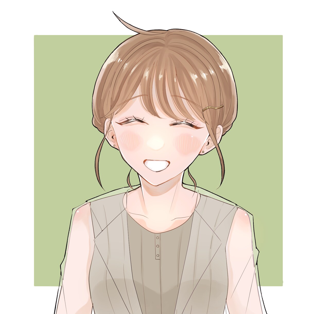 SNSアイコン等、かわいいイラスト描きます SNSアイコン、立ち絵、一枚絵等 イメージ1