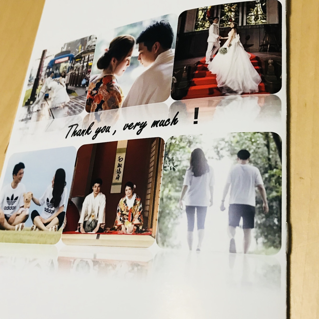 結婚式用のプロフィールブック作成します これから結婚式をあげる新郎新婦の方へ イメージ5