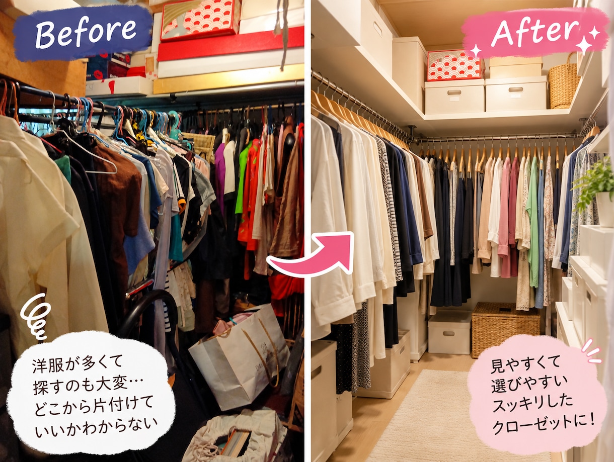片付かない！捨てられない！！を一緒に解決します 捨てたいのに捨てられないあなたへ｜心と暮らしを整える電話相談 イメージ3