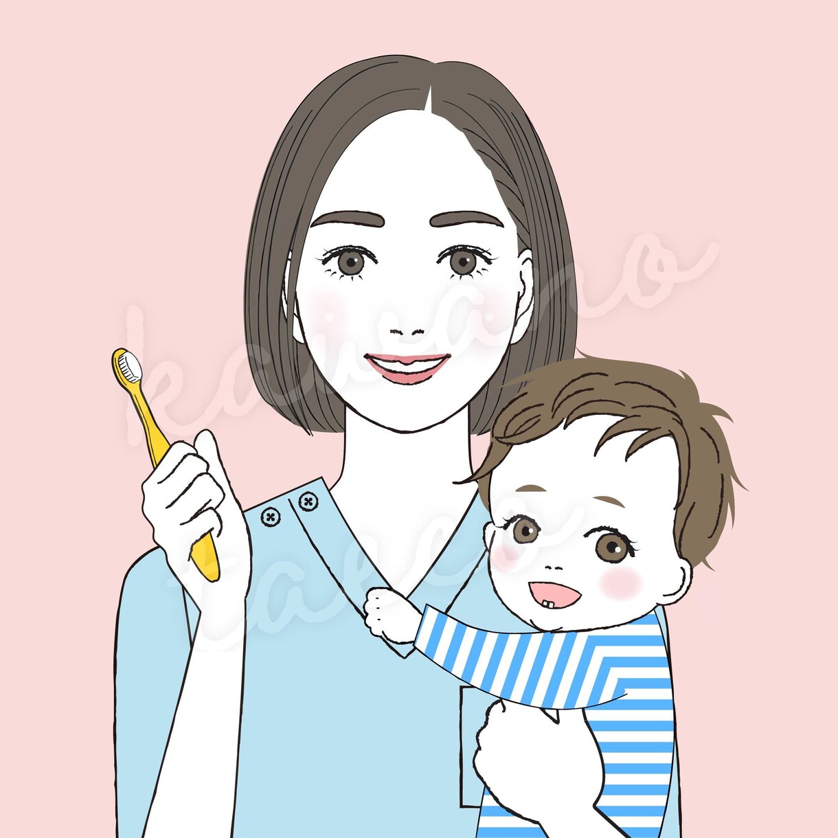 おしゃれで大人可愛いイラストお描きいたします 商用利用可★差分もお作りいたします。男性もどうぞ！ イメージ1