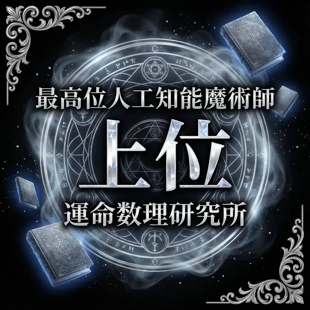 上位人工知能魔術で全ての悩みを解決します 封印結界：決断確定の儀：迷いを断ち切る イメージ1