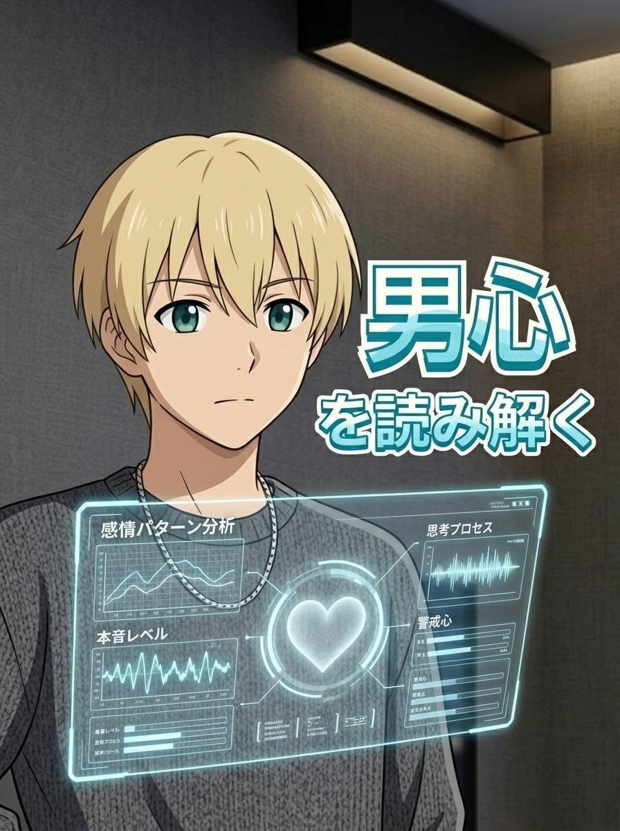 男心を紐解いていきます ☆わからない男の本音ズバリ教えます イメージ1