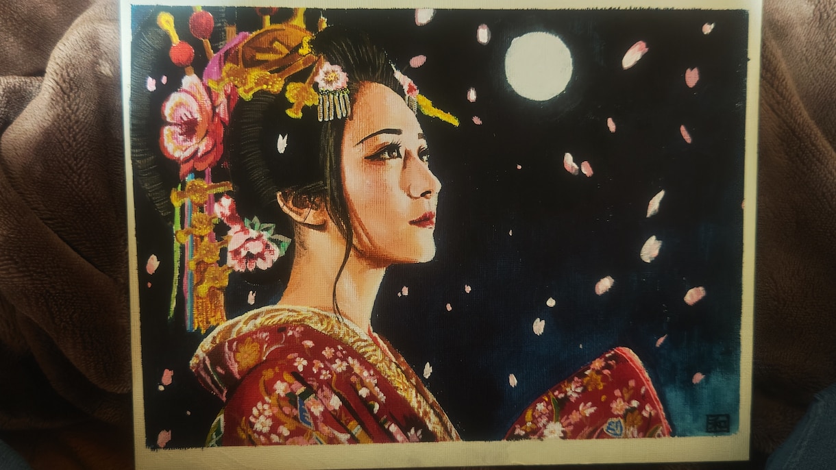 一生に一度の花魁にして絵に残します 着付けもメイクもせずに花魁になって絵に残してみませんか？ イメージ1