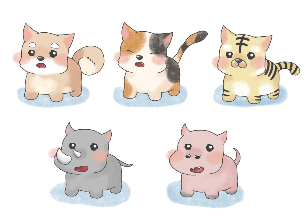 あなたのご家族描かせていただきます デフォルメ可愛くあなたの大切なペットを イメージ4