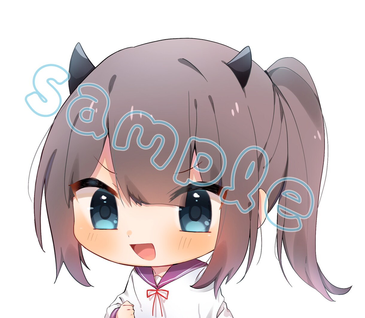 可愛いデフォルメアイコンお描きします あなただけのデフォルメイラスト提供します イメージ1