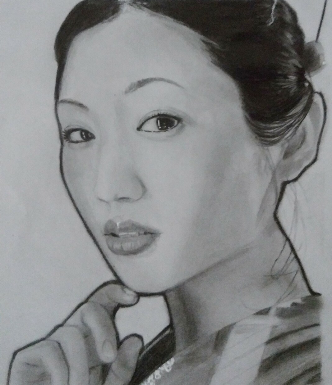 似顔絵描きます 心を込めて似顔絵描きます。シャーペン+鉛筆使用です イメージ2
