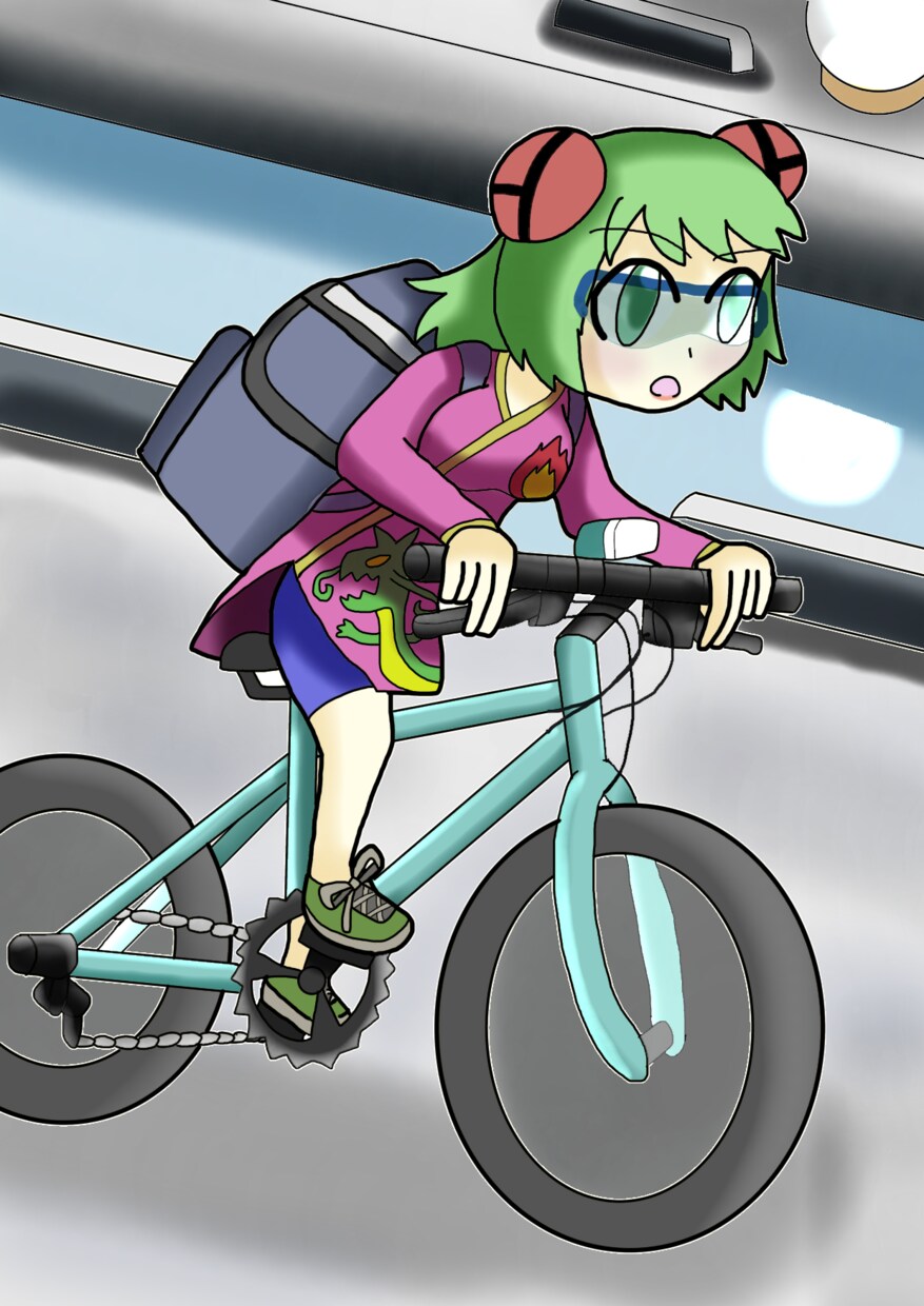 様々な乗り物の一枚絵を描きます 車、バイク、自転車の乗り物一枚絵 イメージ3