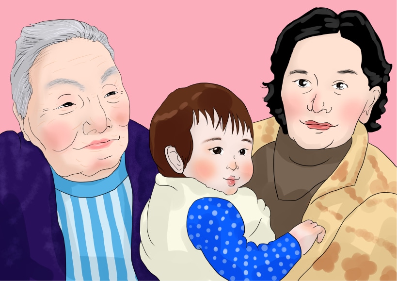 似顔絵お描きします 優しい色合いや、水彩画タッチの似顔絵をお探しの方 イメージ9
