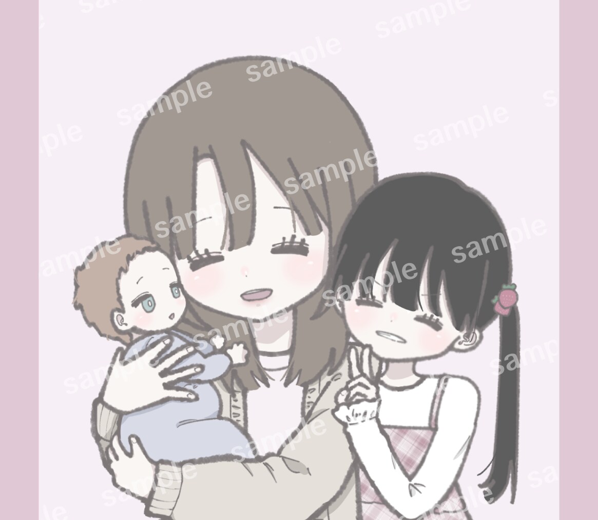 即日対応可✿ゆるかわSNSアイコンお描きします 商用利用OK♪ SNS・ブログ等に使えるアイコンを制作します イメージ6