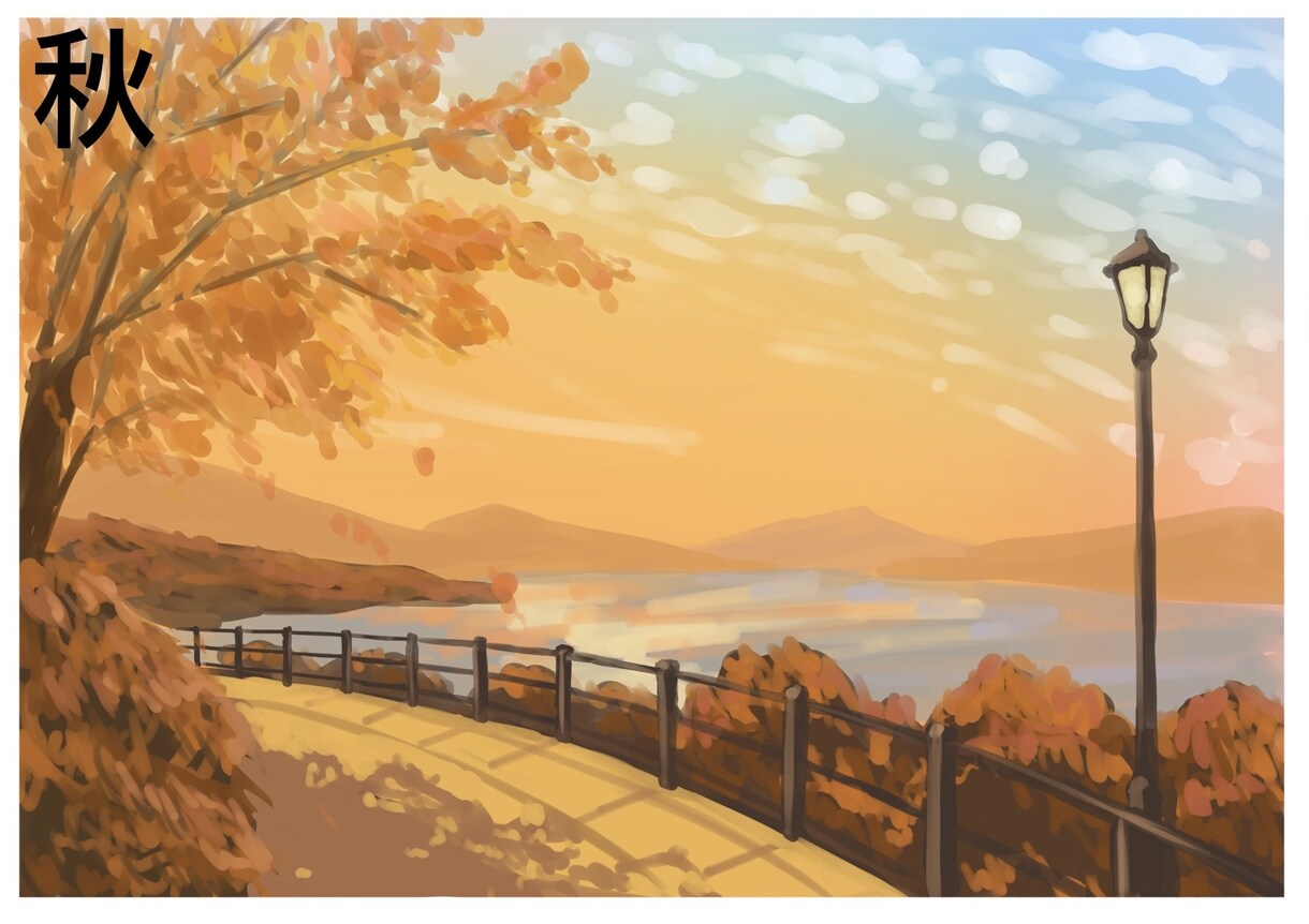 季節感のある背景イラスト制作します 世界観に合う背景を丁寧に制作します イメージ4